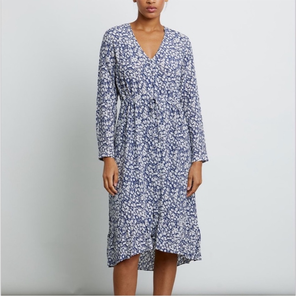 Rails‎ Jade Navy Camellia Dress XS XSmall